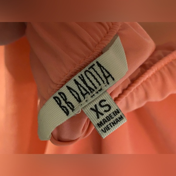 Cocktail dress BB Dakota XS coral (neon orange) from Steve Madden - Picture 7 of 7